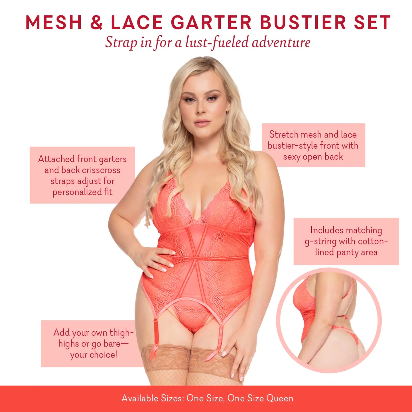 Mesh & Lace Bustier