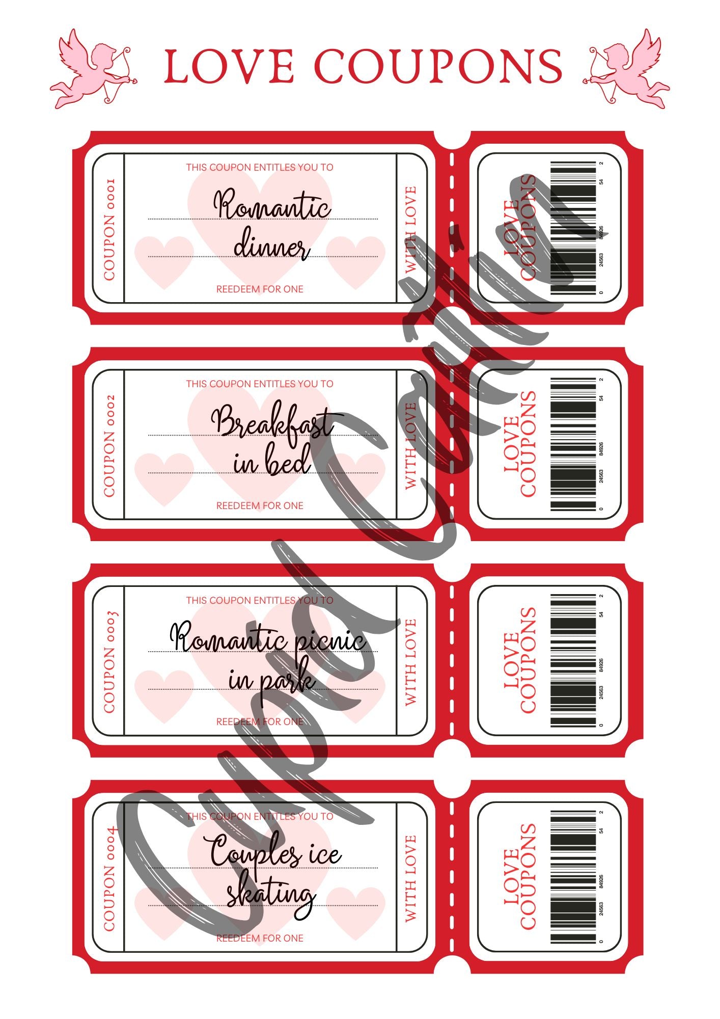 Love Coupons